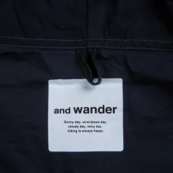 And Wander Pertex wind jacket black