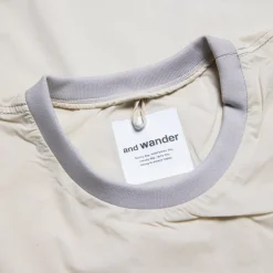And Wander Pertex Wind T Off-White