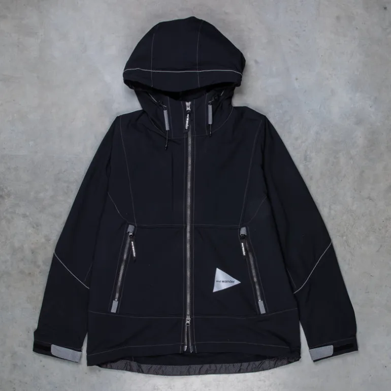 And Wander Schoeller 3XDRY Stretch Jacket Black