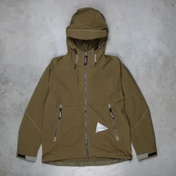 And Wander Schoeller 3XDRY Stretch Jacket Khaki