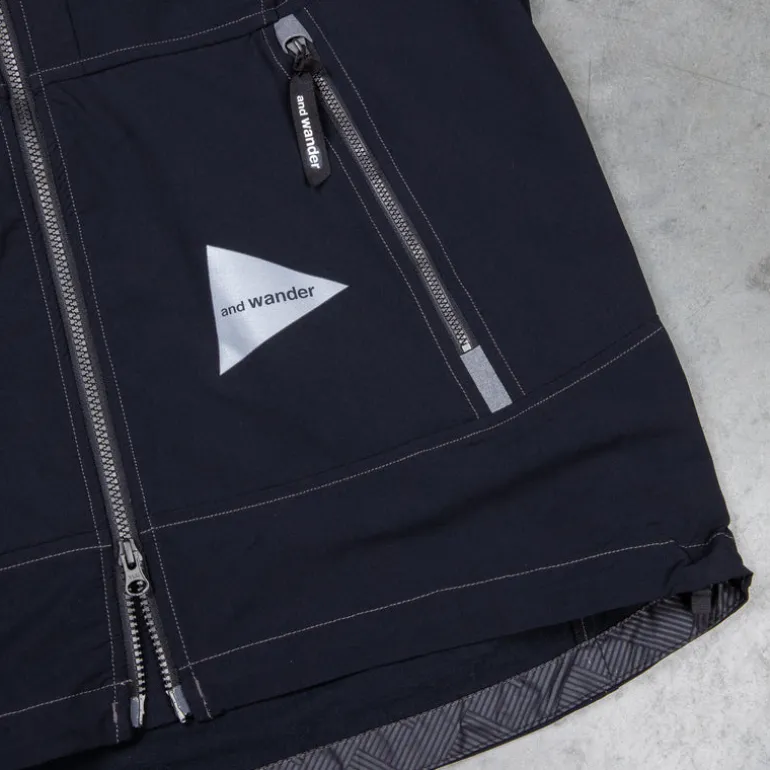 And Wander Schoeller 3XDRY Stretch Jacket Black