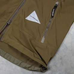 And Wander Schoeller 3XDRY Stretch Jacket Khaki