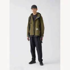 And Wander Schoeller 3XDRY Stretch Jacket Khaki
