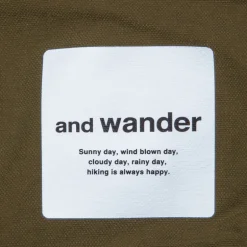 And Wander Schoeller 3XDRY Stretch Jacket Khaki