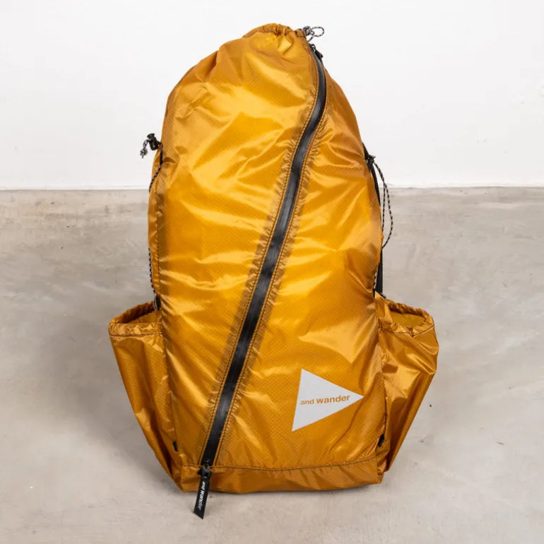 And Wander Sil Daypack Yellow