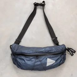 And Wander Sil Waistbag Blue