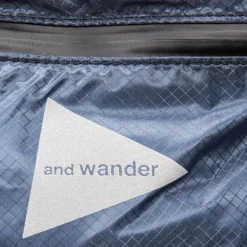 And Wander Sil Waistbag Blue