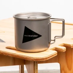 And Wander Titanium Mug 500