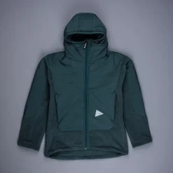 And Wander Top Fleece Jacket Green