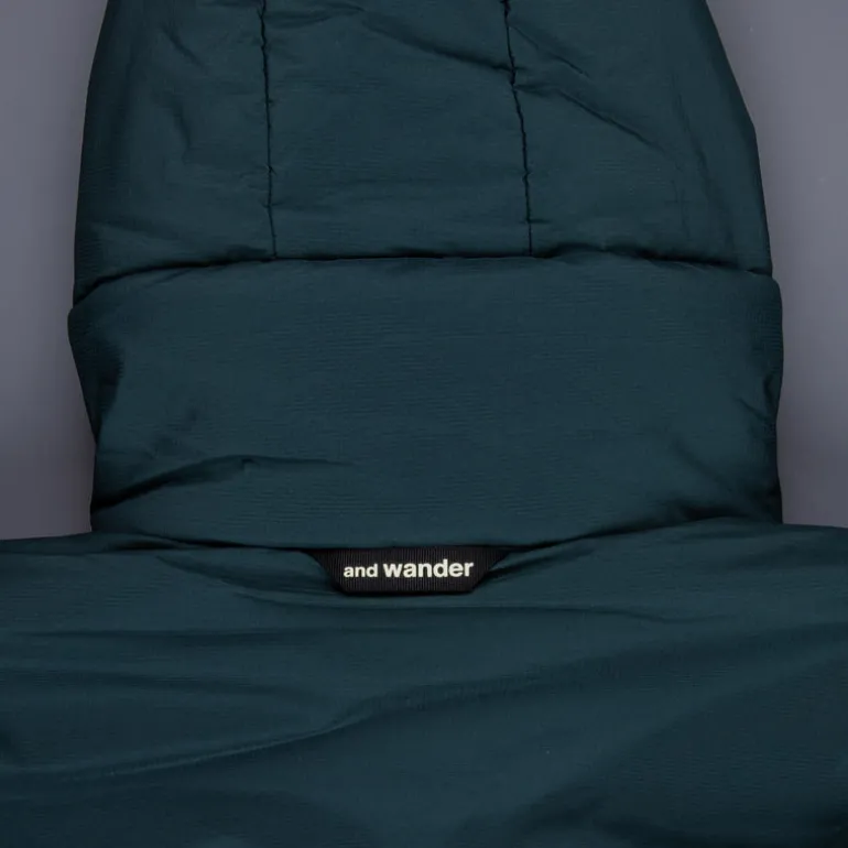 And Wander Top Fleece Jacket Green