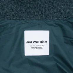 And Wander Top Fleece Jacket Green
