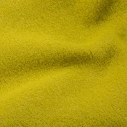And Wander Wool Fleece Cardigan Yellow Green
