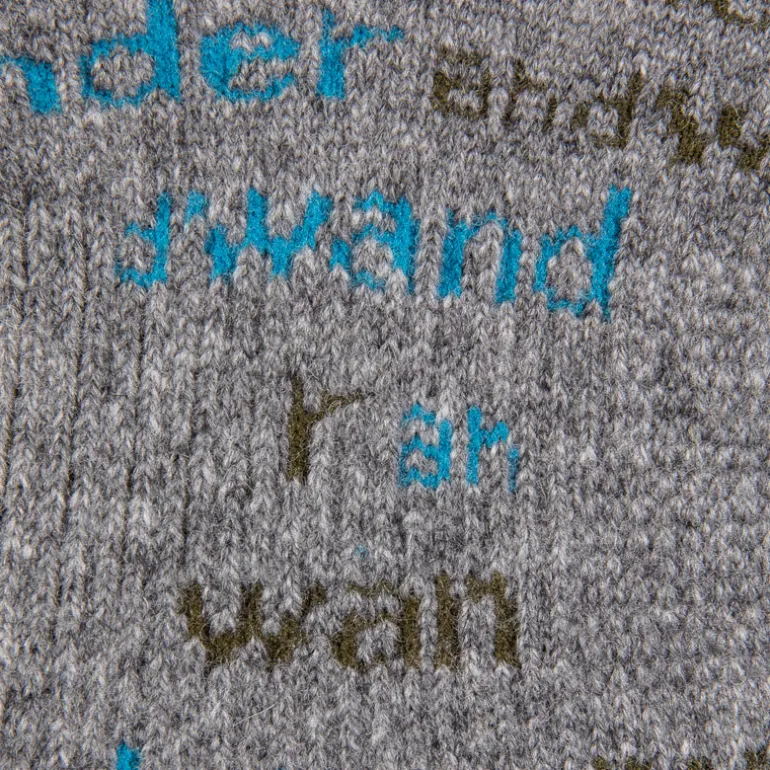 And Wander Wool Socks L.Gray