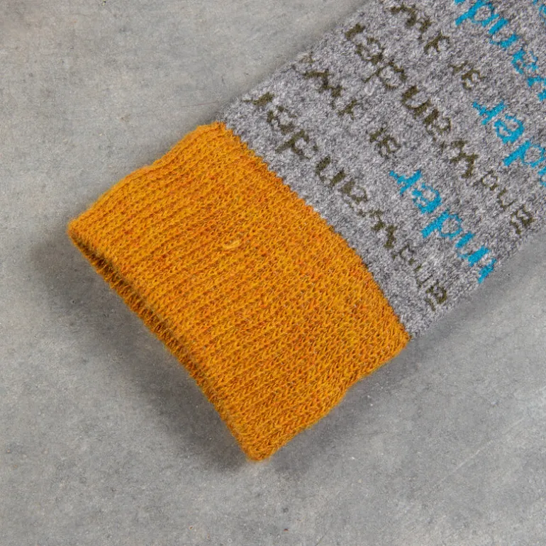 And Wander Wool Socks L.Gray
