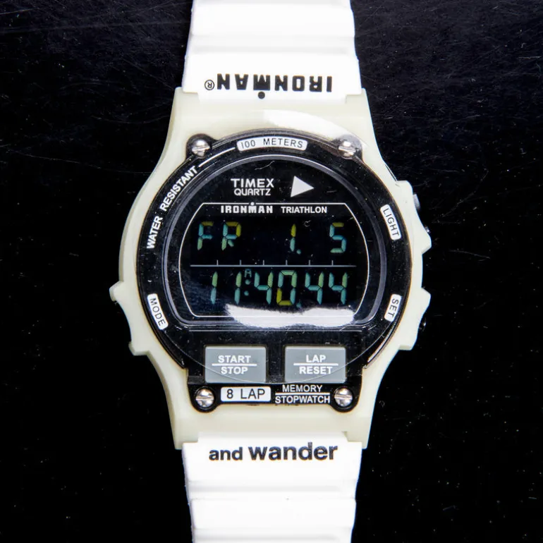 And Wander x TIMEX Ironman 8-Lap White