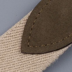 Anderson's x Frans Boone Woven Belt Tan - Olive Suede