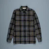 Aspesi Hercules Shirt Cotton Flannel Militairy Check