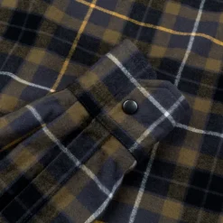 Aspesi Hercules Shirt Cotton Flannel Militairy Check