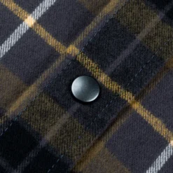 Aspesi Hercules Shirt Cotton Flannel Militairy Check