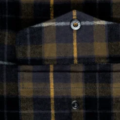 Aspesi Hercules Shirt Cotton Flannel Militairy Check