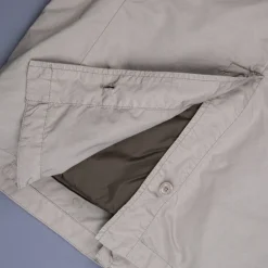 Aspesi Vodka Long Raincoat Stucco