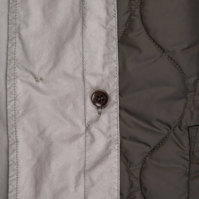 Aspesi Vodka Long Raincoat Stucco
