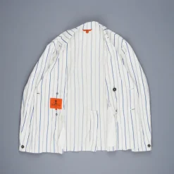 Barena Marzaro Rigato Blazer Avorio