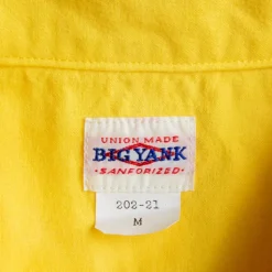 Big Yank u54 chamois shirt yellow