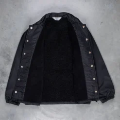 Buco Acrylic Lined Coach Jacket / Engineer Black