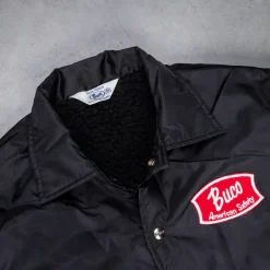 Buco Acrylic Lined Coach Jacket / Engineer Black