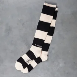 Buco Striped Action Socks White/Black