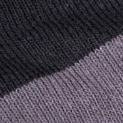 Buco Striped Action Socks Gray/Black