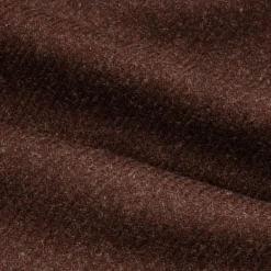 Caruso Butterfly Jacket Wool Cashmere Italian Tweed Marrone