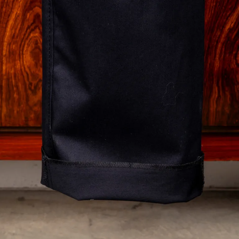 Caruso Pantaloni Cottone Stretch Blu Notte