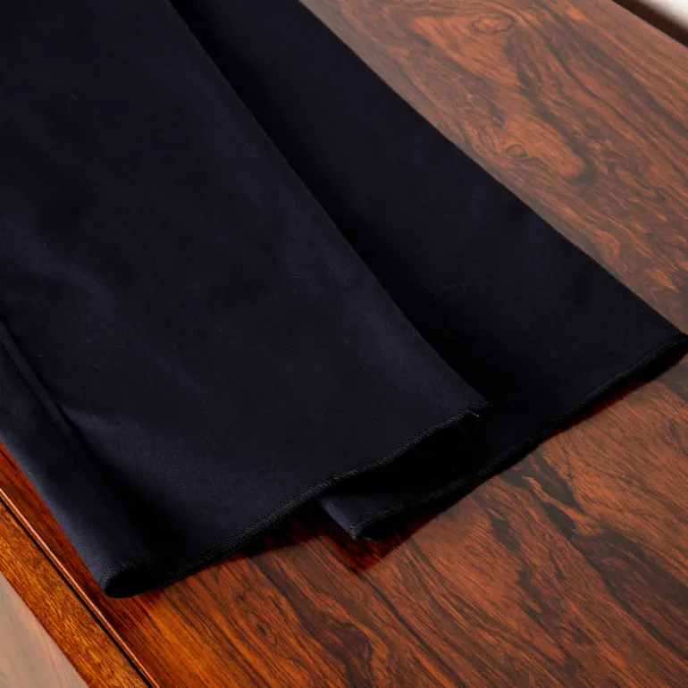Caruso Pantaloni Cottone Stretch Blu Notte