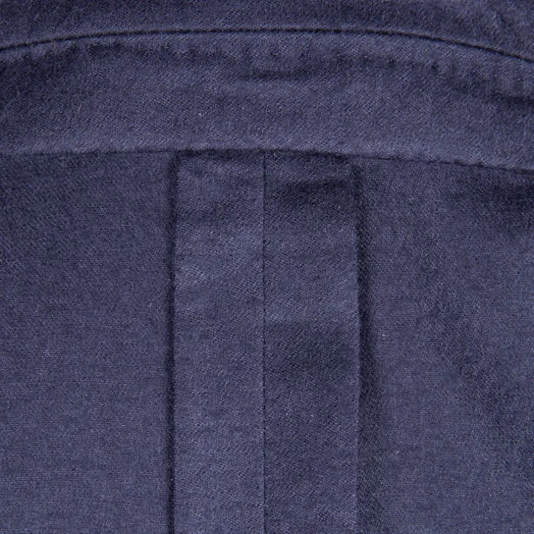 Caruso 180s Wool-Silk Butterfly Jacket Mid Blue