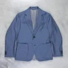 Caruso Traviata Jacket Nylon Navy Acciaio