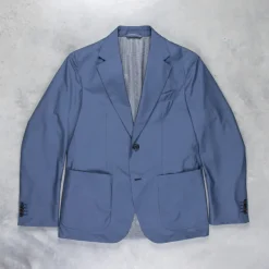 Caruso Traviata Jacket Nylon Navy Acciaio