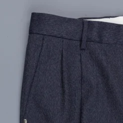 Caruso trousers Blu wool indigo