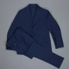 Caruso Wool Mohair Carmen Suit blu