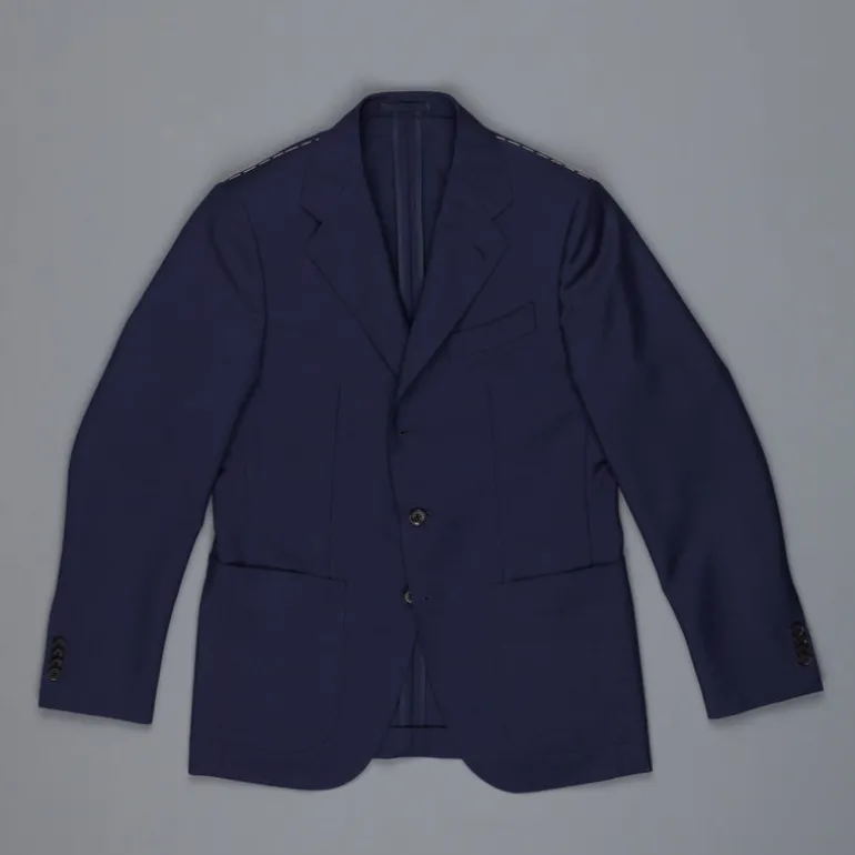 Caruso Wool Mohair drop 8 Aida jacket