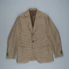 Caruso x Frans Boone x Fox Flannels Aida Jacket Super Fine Merino Gun Club - Clarck