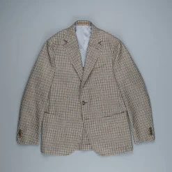 Caruso x Frans Boone x Fox Flannels Aida Jacket Super Fine Merino Gun Club - Robert