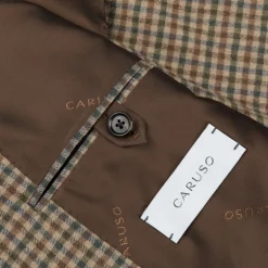 Caruso x Frans Boone x Fox Flannels Aida Jacket Super Fine Merino Gun Club - Clarck