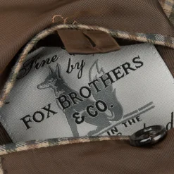 Caruso x Frans Boone x Fox Flannels Aida Jacket Super Fine Merino Gun Club - Clarck