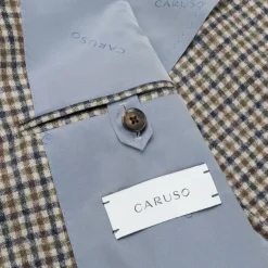 Caruso x Frans Boone x Fox Flannels Aida Jacket Super Fine Merino Gun Club - Robert