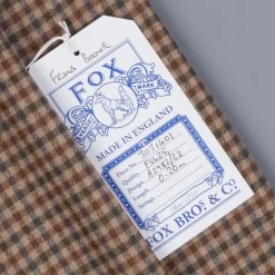Caruso x Frans Boone x Fox Flannels Aida Jacket Super Fine Merino Gun Club - Clarck