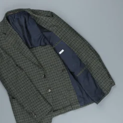 Caruso x Frans Boone x Fox Flannels Aida Jacket Lambswool Merino Gun Club - Gregory