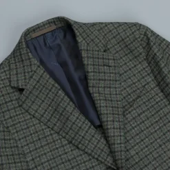 Caruso x Frans Boone x Fox Flannels Aida Jacket Lambswool Merino Gun Club - Gregory