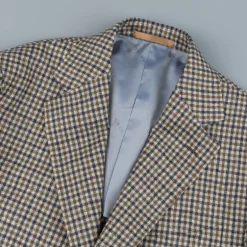 Caruso x Frans Boone x Fox Flannels Aida Jacket Super Fine Merino Gun Club - Robert
